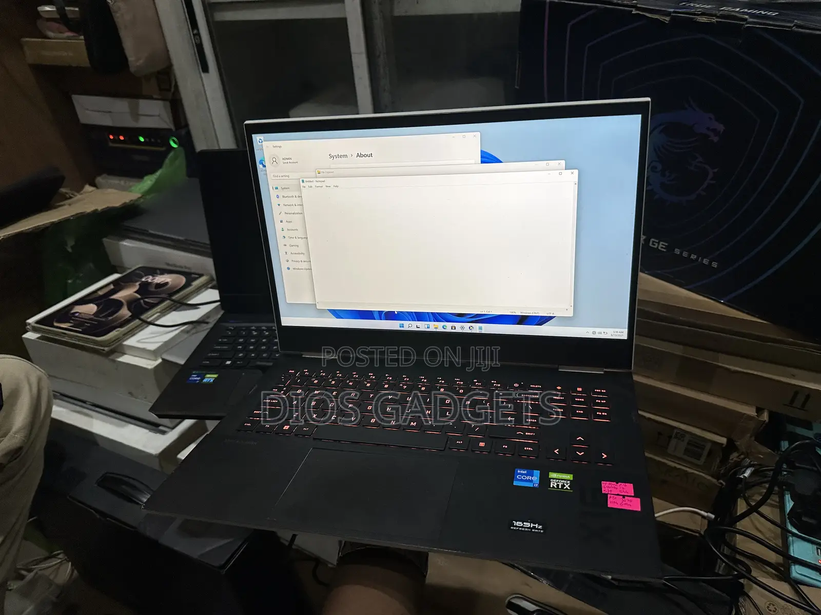Laptop HP Omen 16 16GB Intel Core I7 SSD 1T