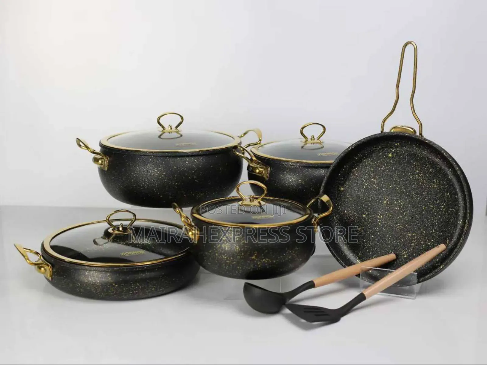 9pcs Granite Coating Cookware Set