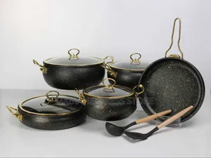 9pcs Granite Coating Cookware Set