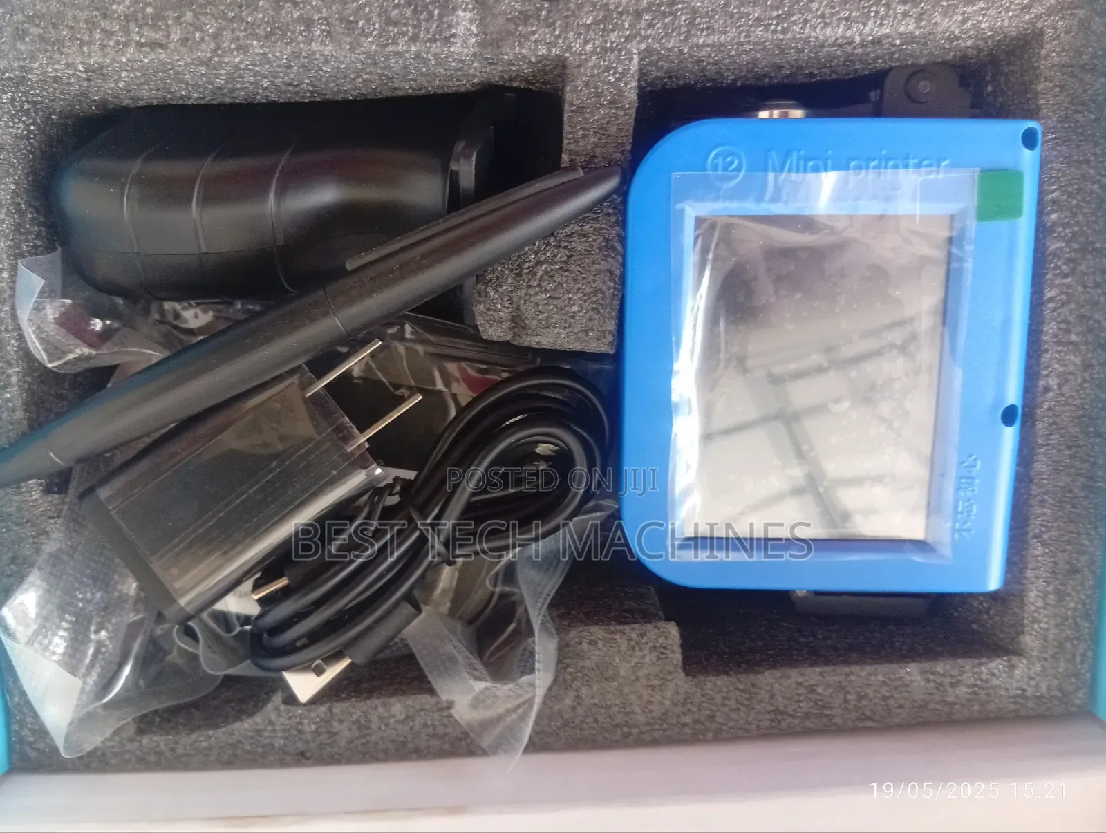 Automatic Mini Handheld Inkjet Batch Date Coding Machine