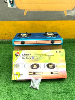 Brand New Saisho Double Burner Gas Stove