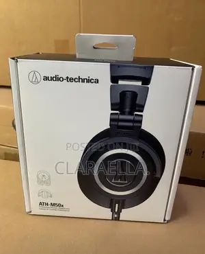 Audio-Technica Ath-M50x Professional Monitor Headphones.