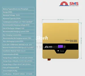 SMS Lithium Battery