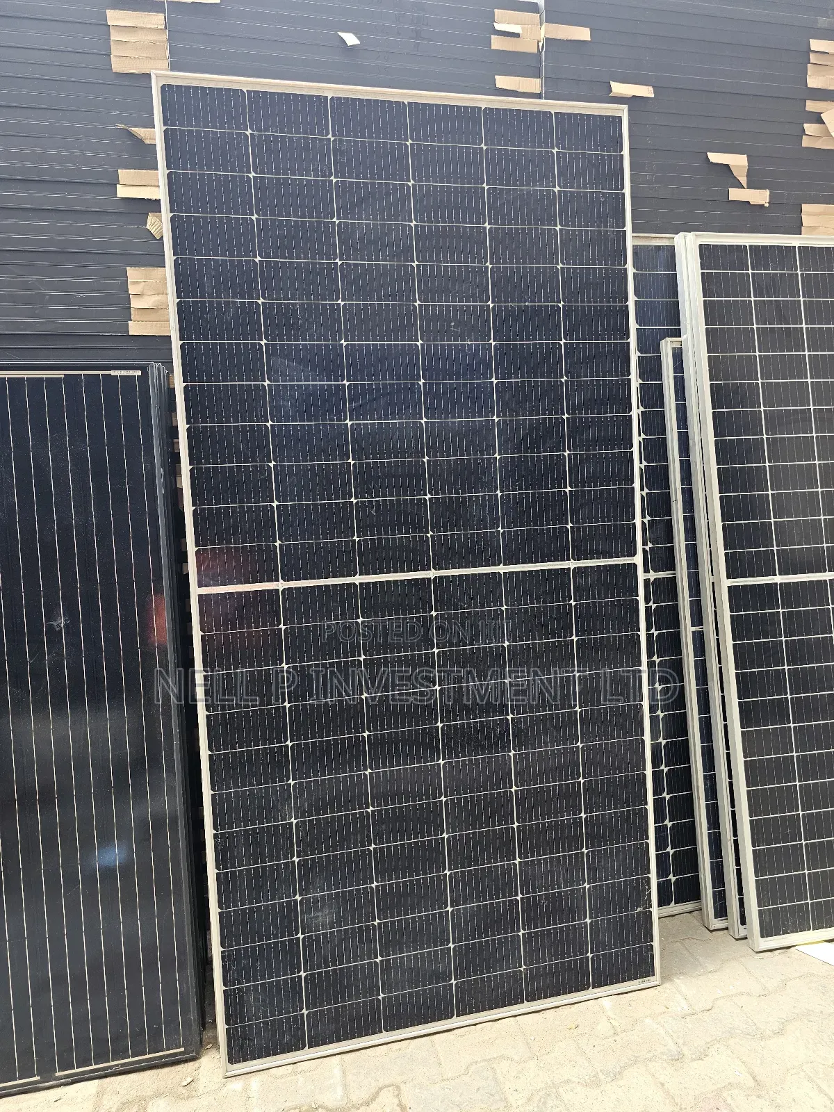 600w Biafical Half Cut Panels