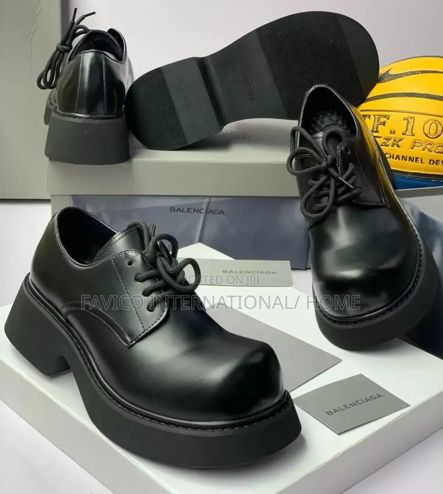 Black Top Quality Shoes