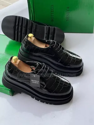 Photo - Lather Black Classic Shoe