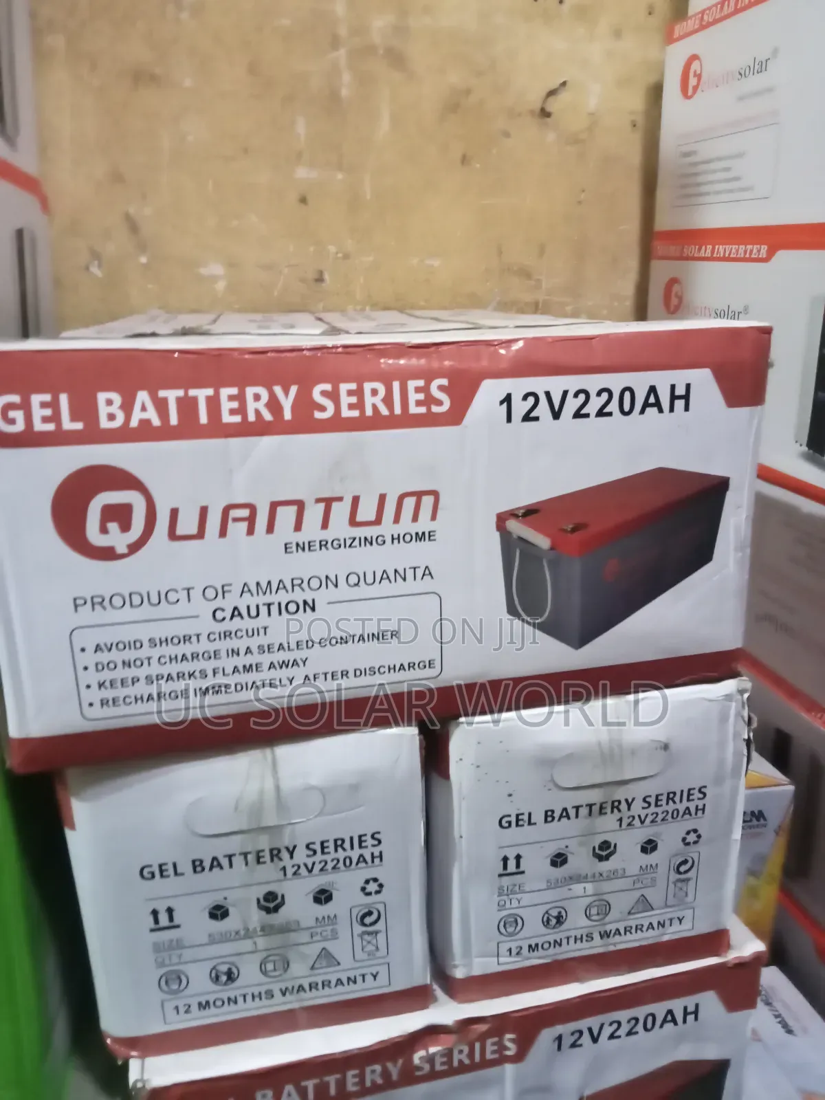 Quantum 220a Solar Gel Battery