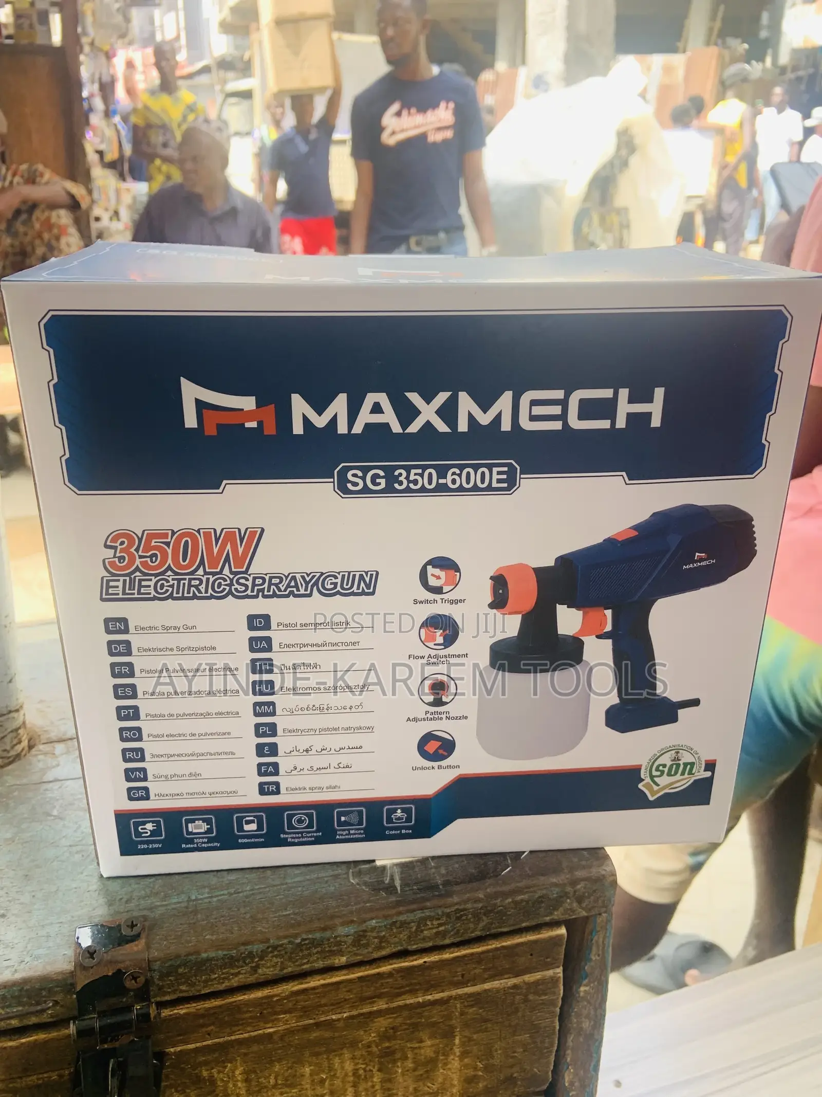 Electric Spray Gun(Sg-350-600e)