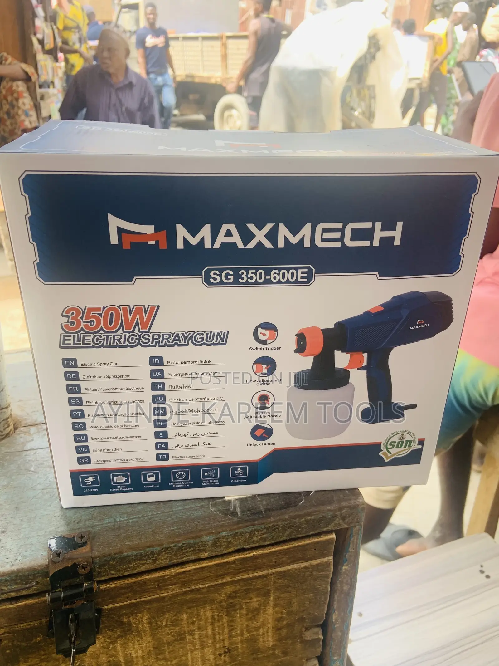 Electric Spray Gun(Sg-350-600e)