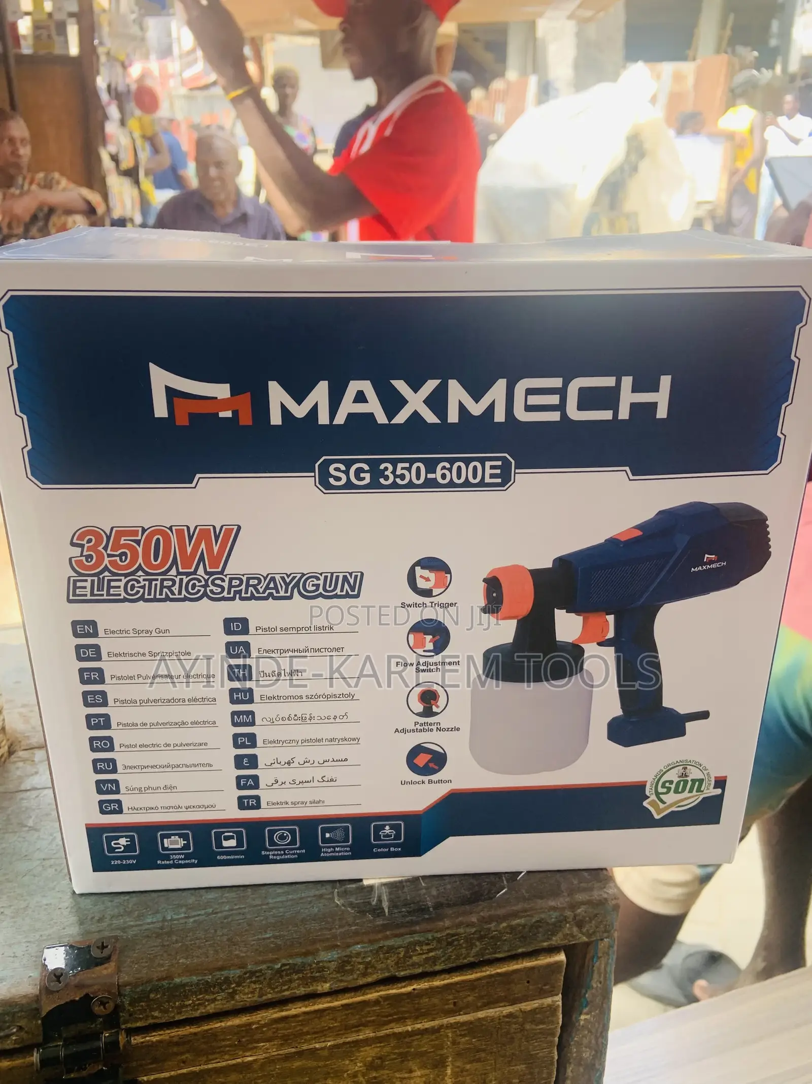 Electric Spray Gun(Sg-350-600e)