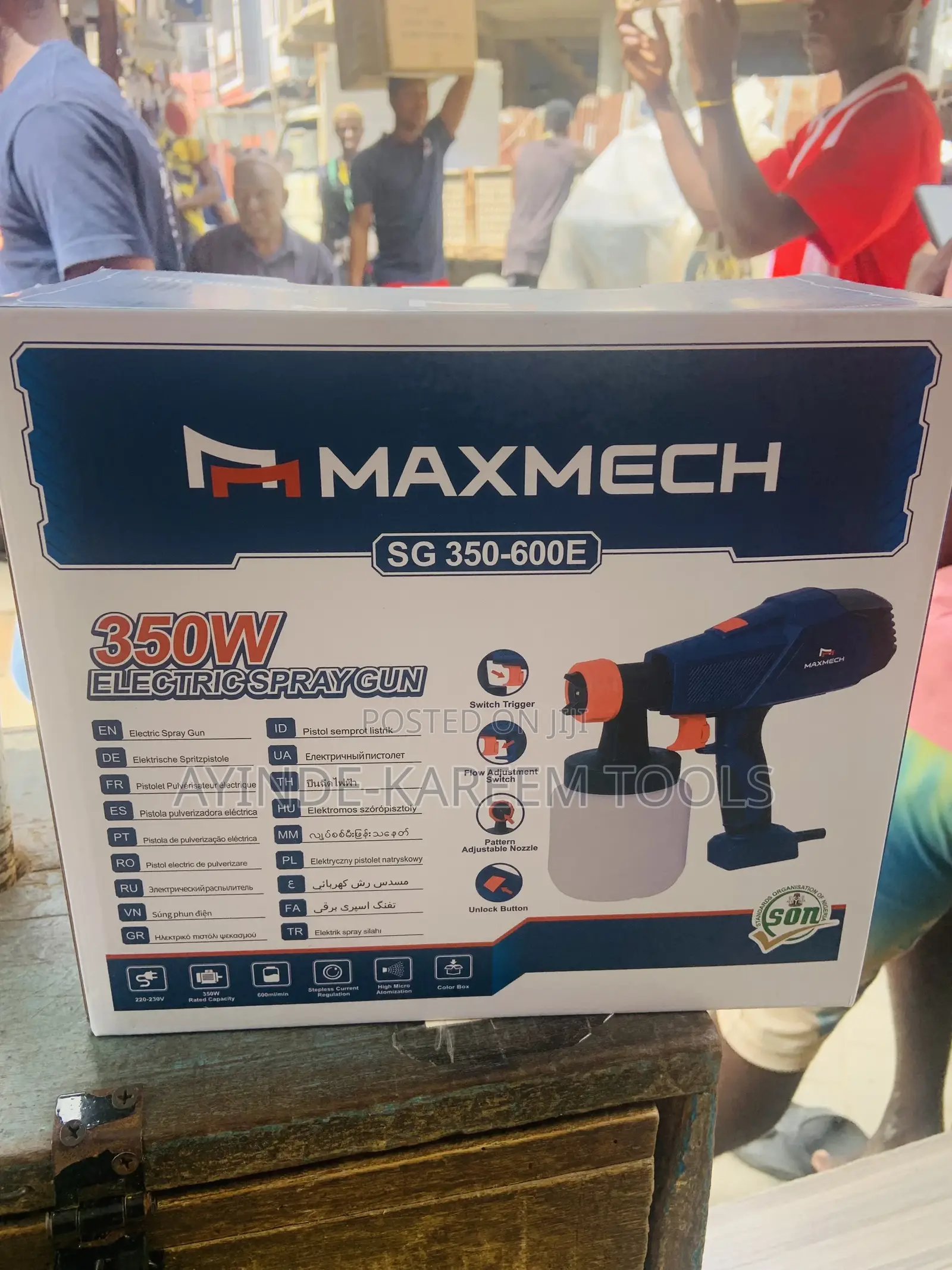 Electric Spray Gun(Sg-350-600e)