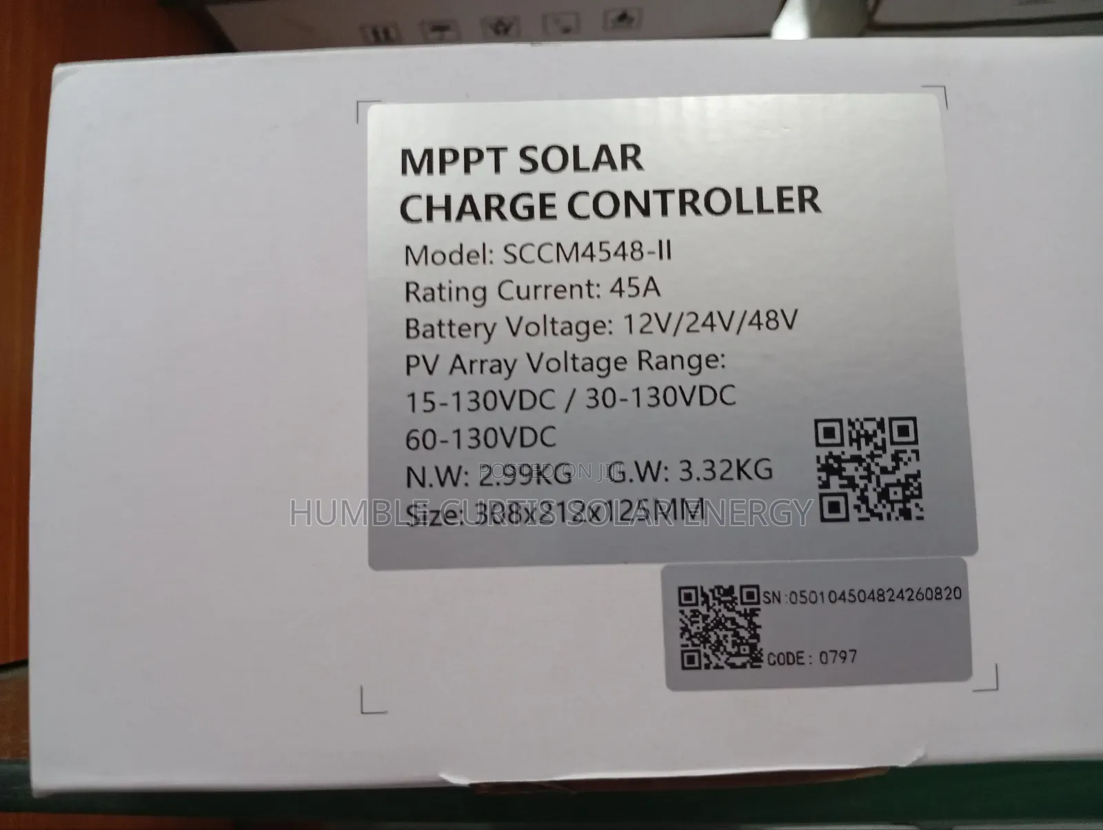 Felicity 45ah 48v Charge Controller