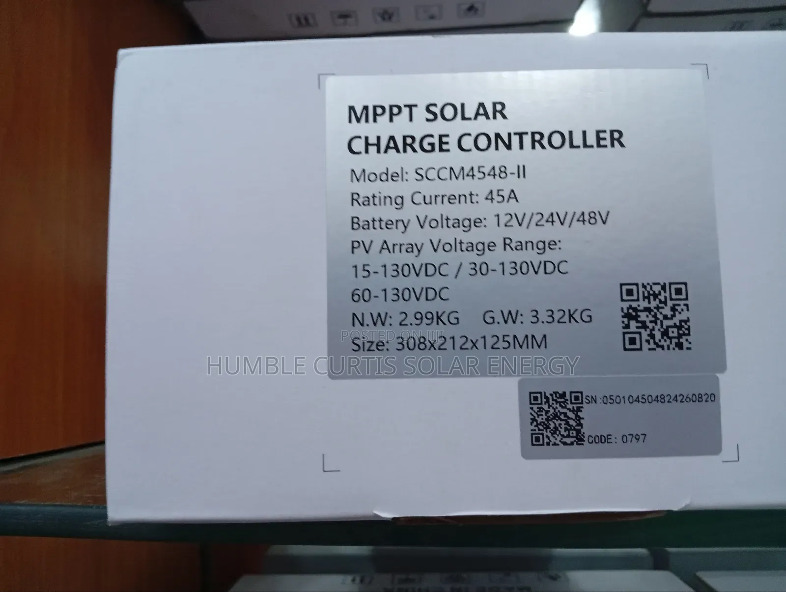 Felicity 45ah 48v Charge Controller