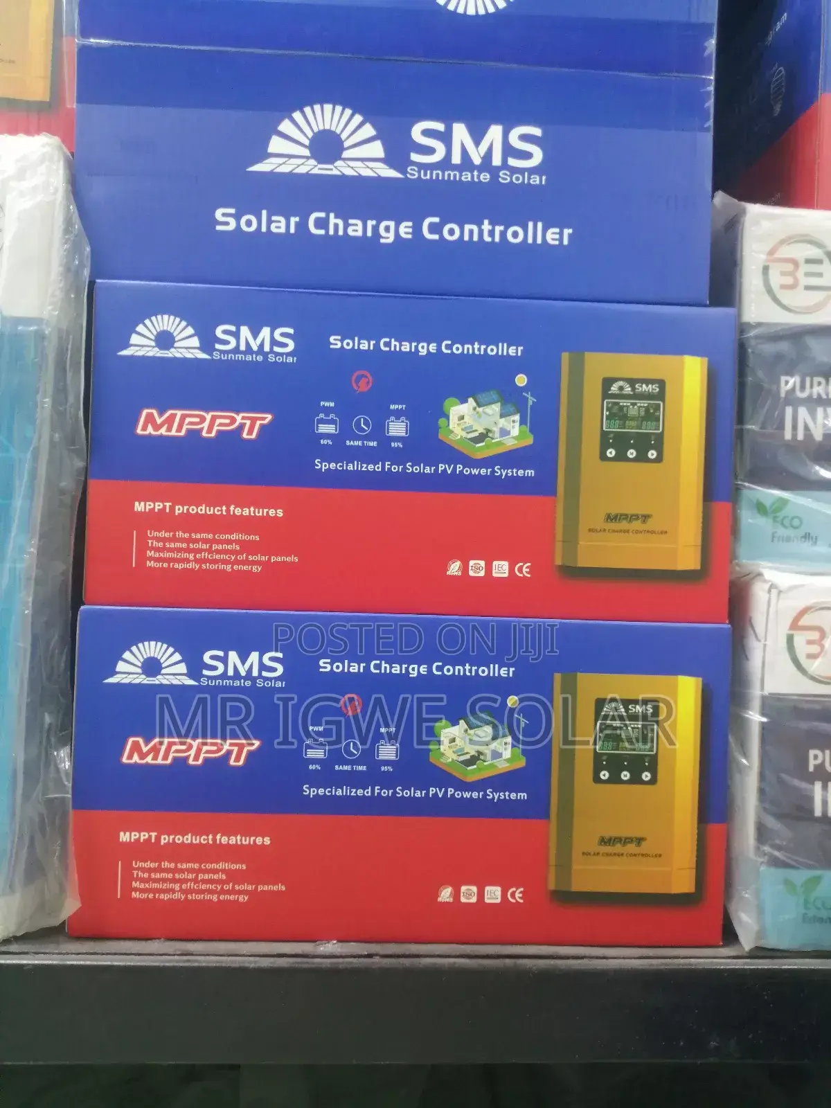 100ah SMS Charge Controller