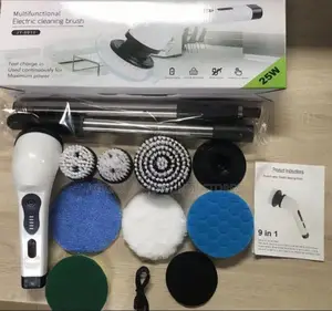 9 in 1 Electric Cleaning Brush and Scrubber