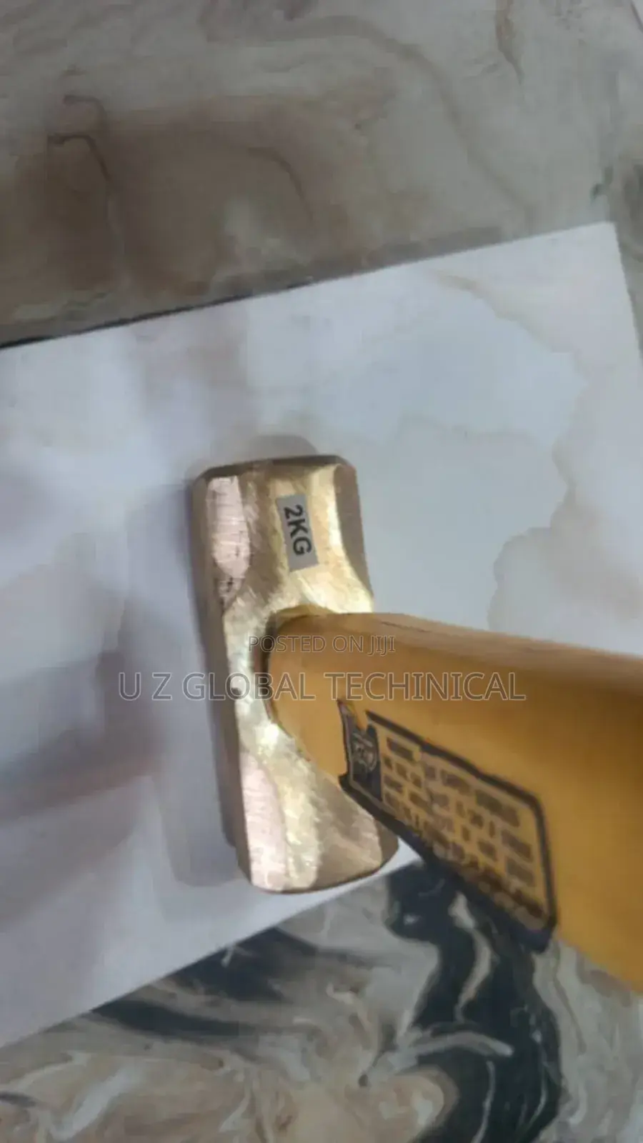 2kg Brass Hammer