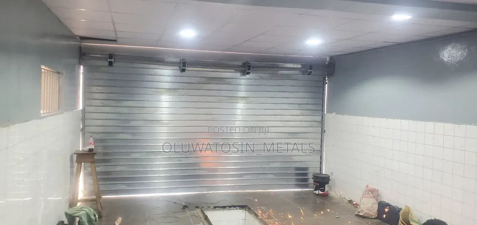 Roller Shutter Door 2.4 by 3.3.