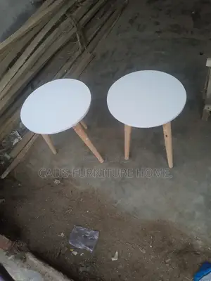 2 Side Stool (White Color)