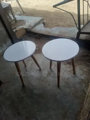 2 Side Stool (White Color)
