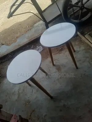 2 Side Stool (White Color)
