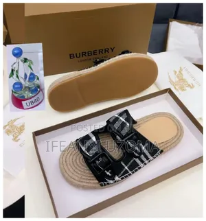 Luxury Burberry Quality Slippers