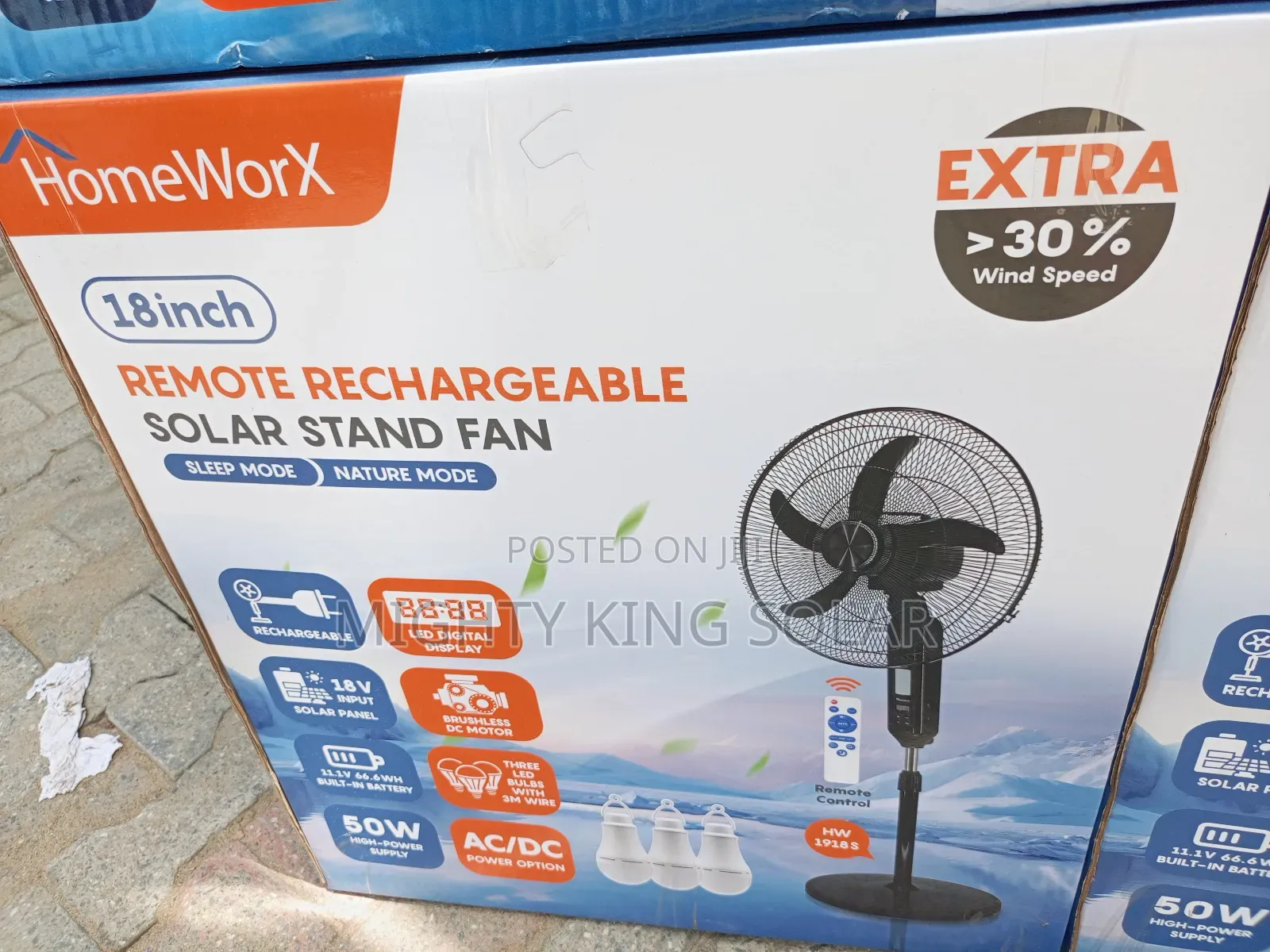 This Is Home Worx Standing Fan