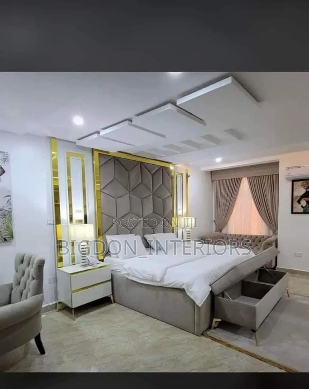 Quality Padded Bedframe