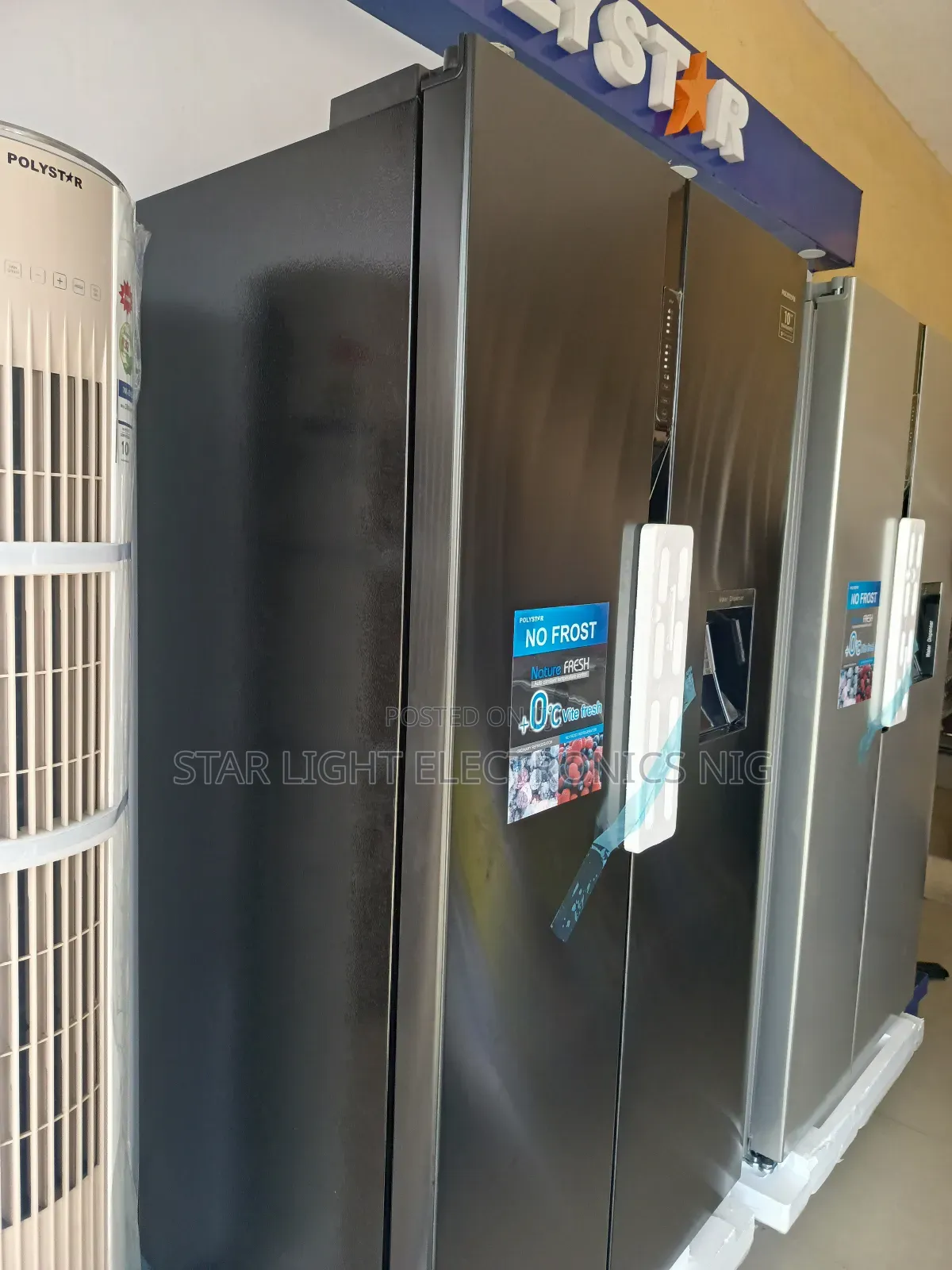 Side By Side Inverter Fridge Dispenser