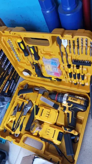 Dewalt Tools Box With Rechargeable Drill