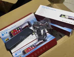 Photo - 10" Car Dvr Carplay Wifi Gps Dual Len Touchscreen Dashcam