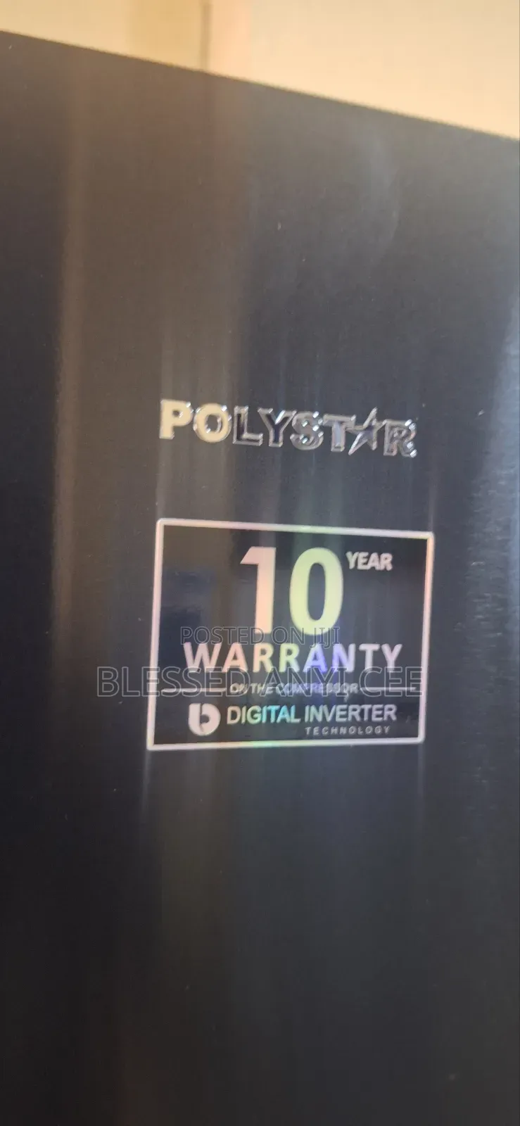 New Polystar 520l Inverter Side by Side Fridge + Dispenser