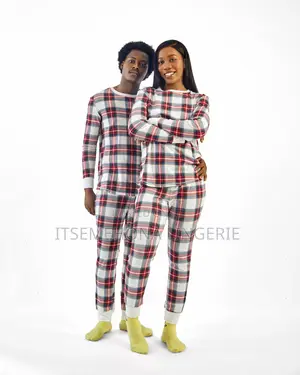 Stars Above by Target Checkered Christmas Thermal Pajamas