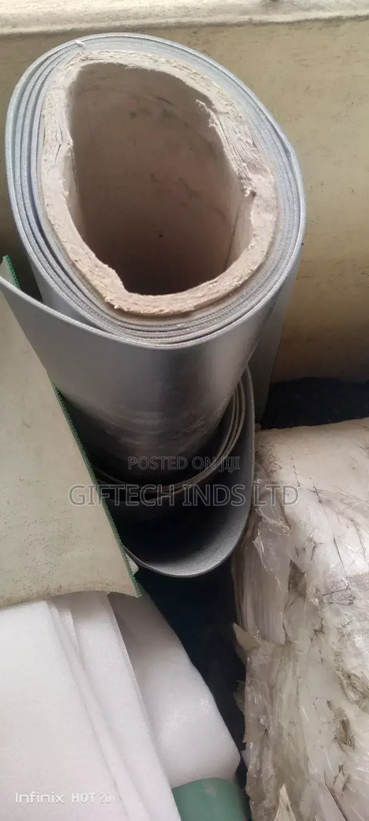 White/Green/Black/Blue/ Foils/PVC Pu Conveyor Belts