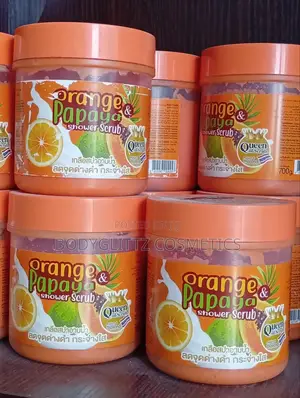 R D Care Whitening: Orange and Papaya Shower Scrub