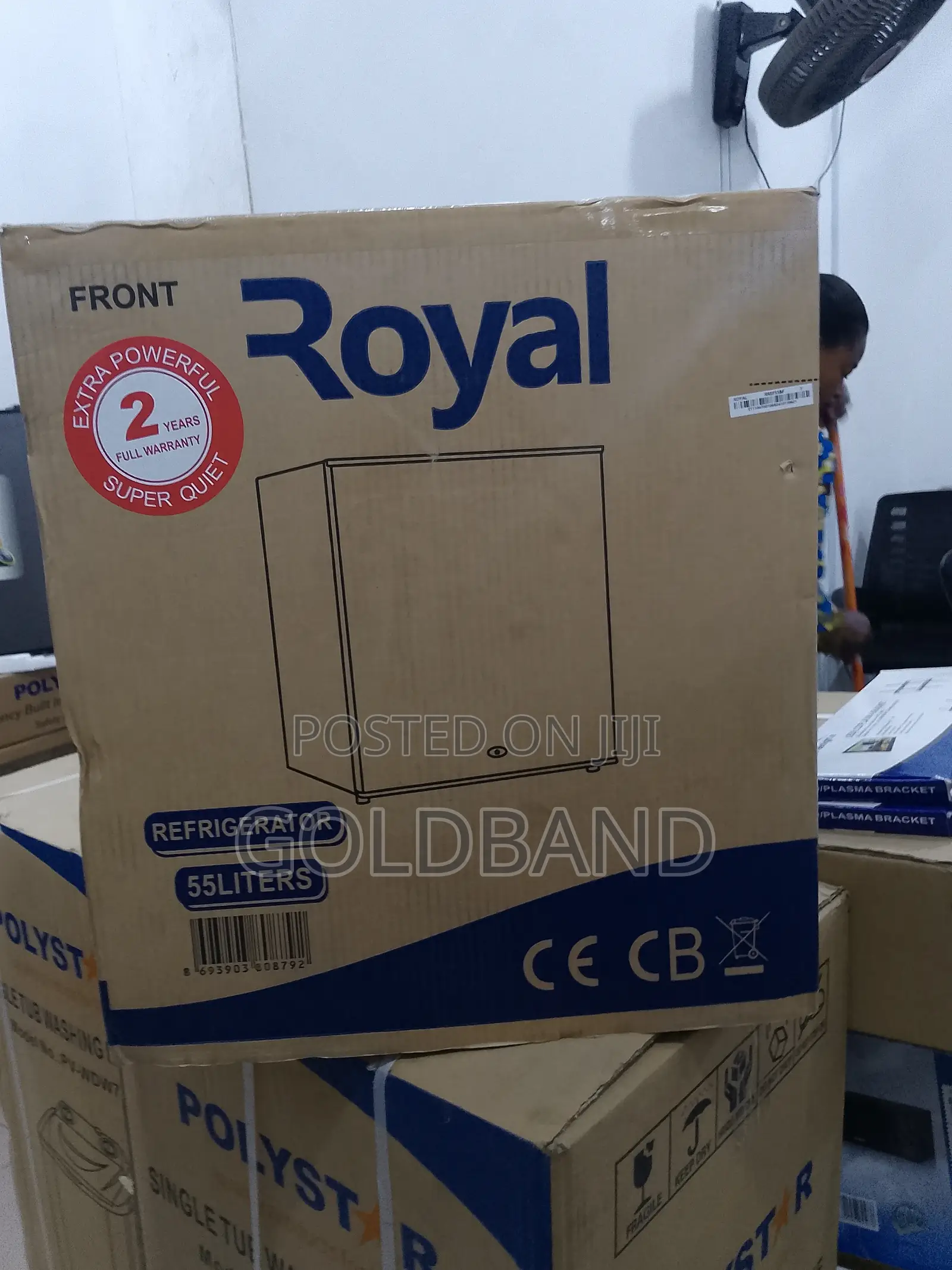 Royal55l Bedside Refrigerator RBC-52