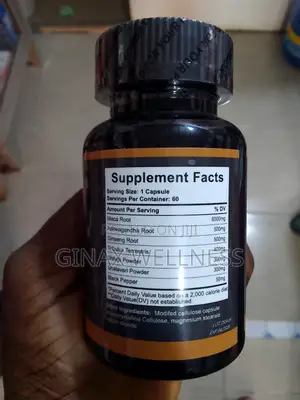 Maca Capsules With 7 Natural Ingredients (8050mg)