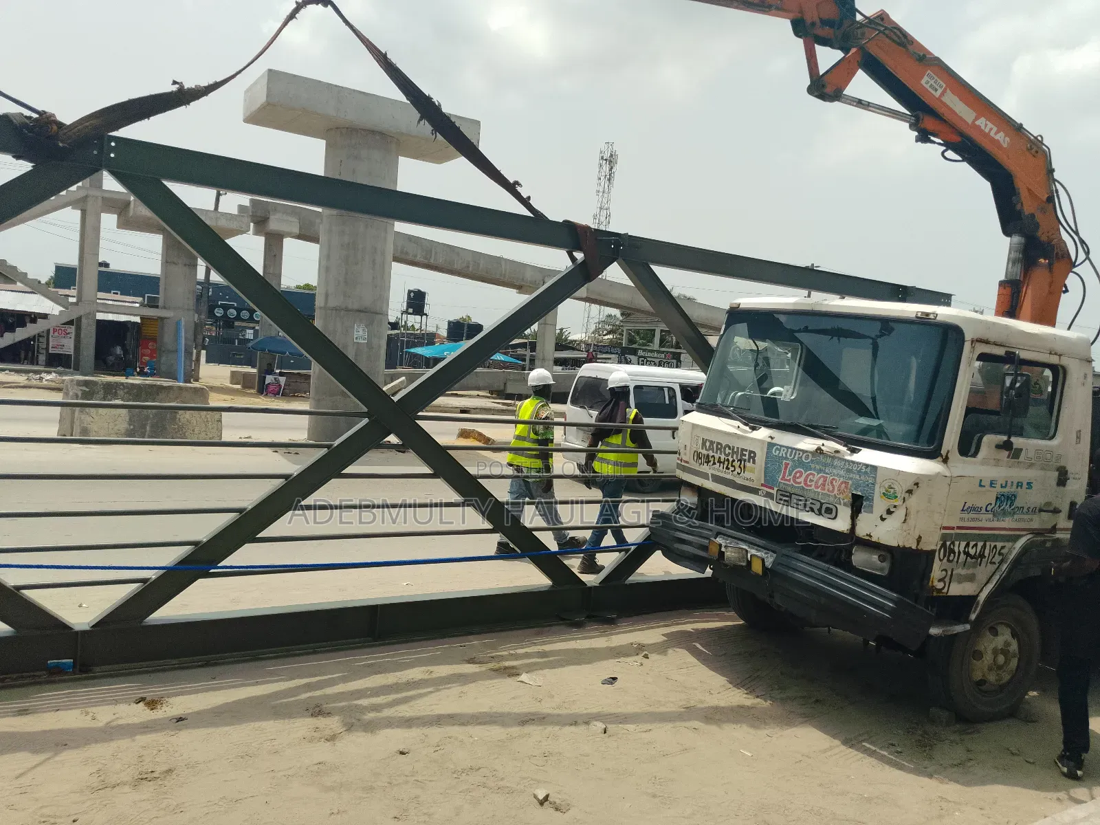 Hiab Crane for Hire, Intra or Interstate on Lekki, Ajah