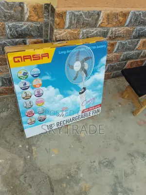 Elevate Comfort With Qasa Rechargeable Standing Fan