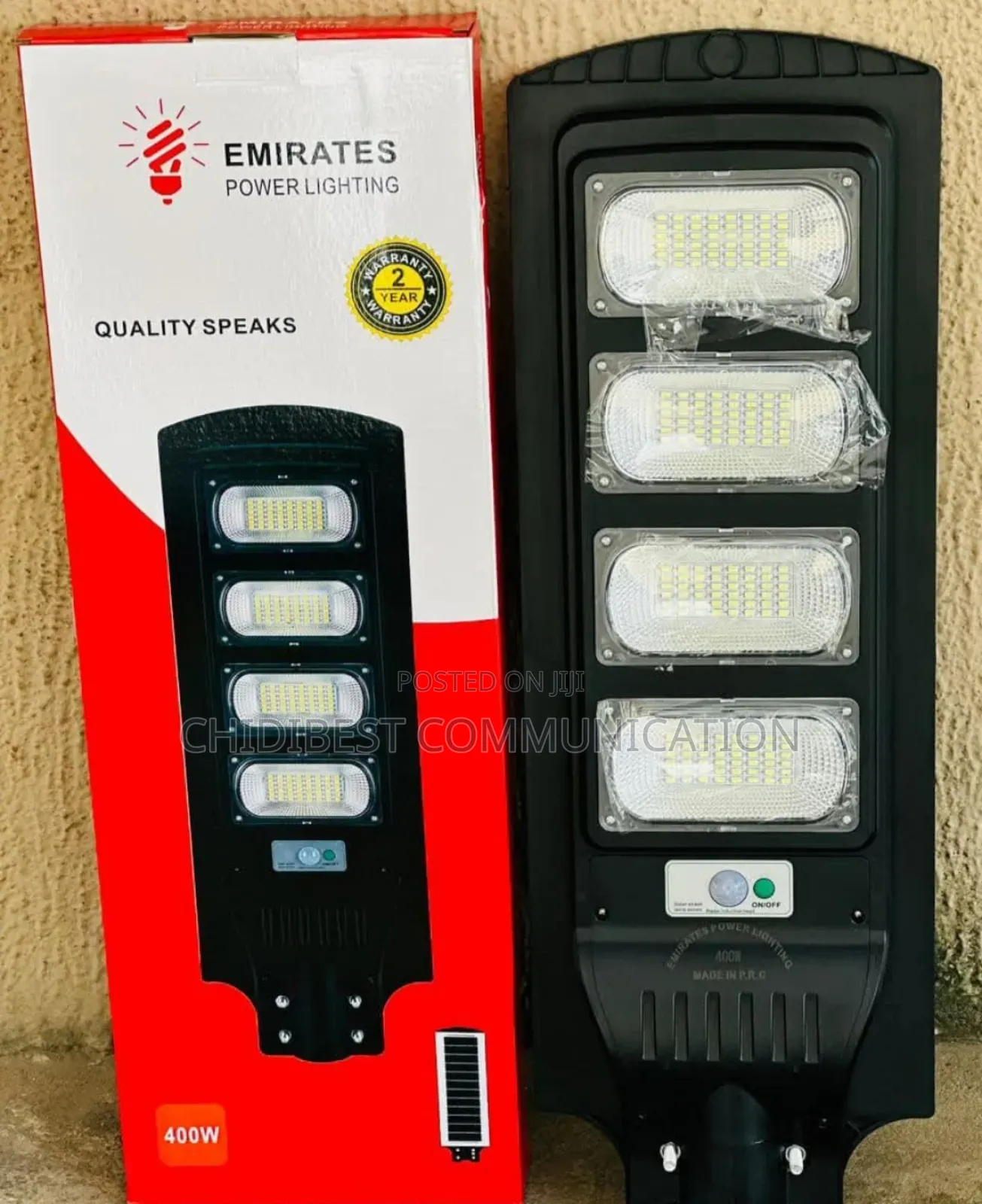 400wts Emirates Solar Street Light Is Available
