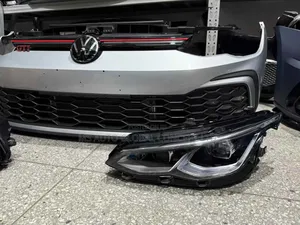 Volkswagen Golf 8 Gti Headlights And Bumper