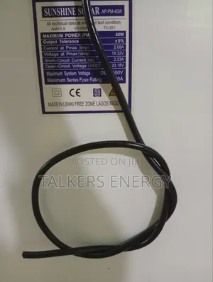 40 Watts 18volts Polycrystalline Solar Panel