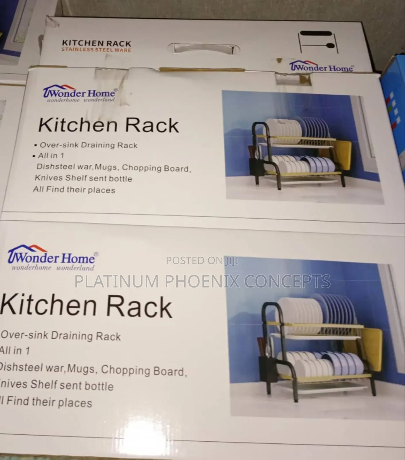 2 Step Dish Rack (Wonder Home)
