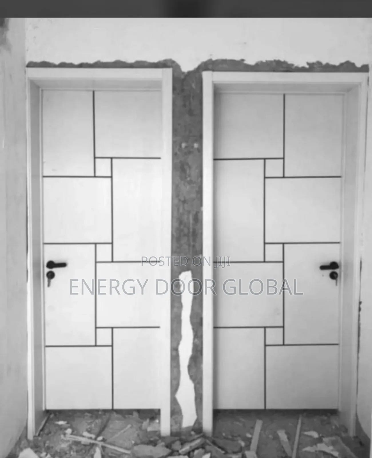 3ft/7ft Standard Solid HDF Room Door