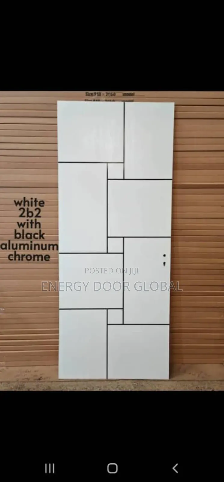 3ft/7ft Standard Solid HDF Room Door