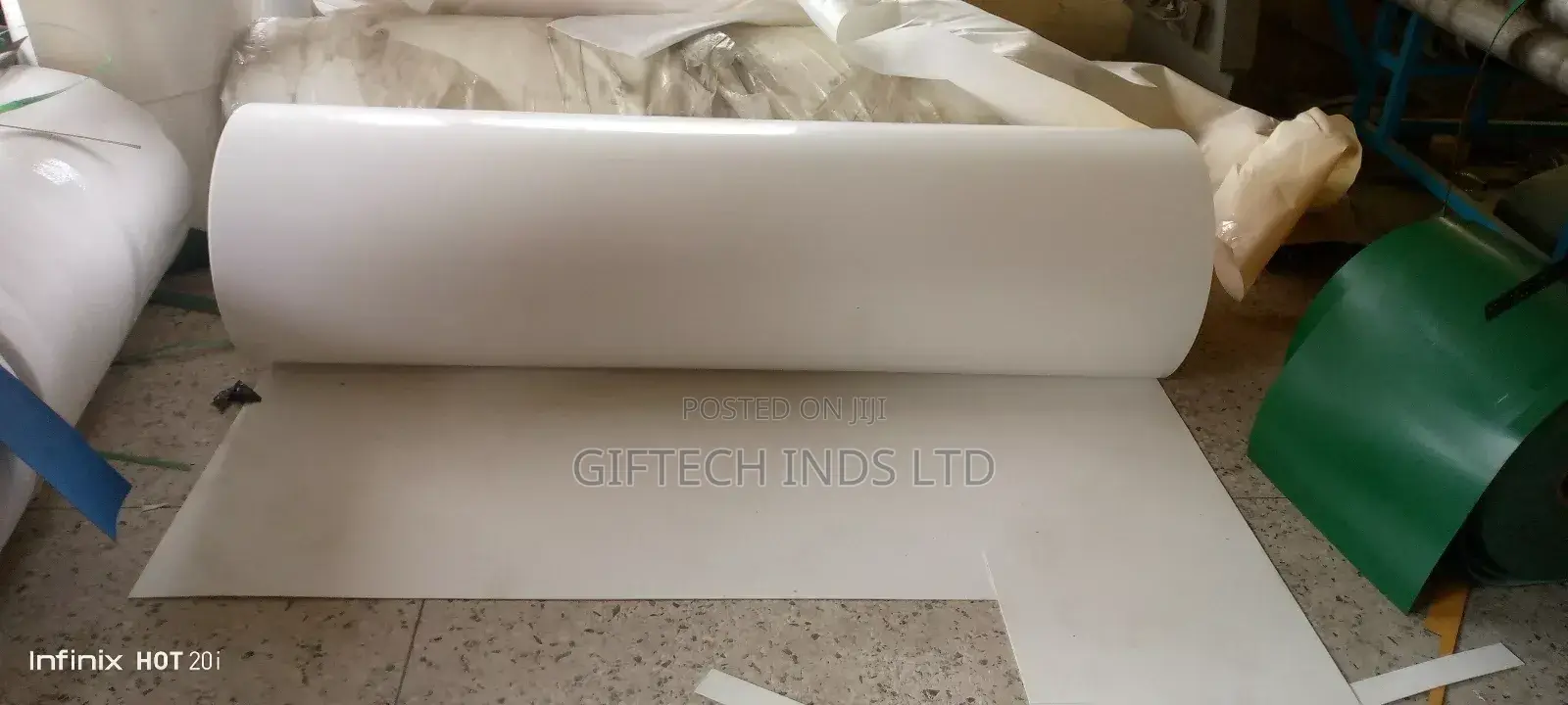 White/Green/Black/Blue/ Foils/PVC Pu Conveyor Belts