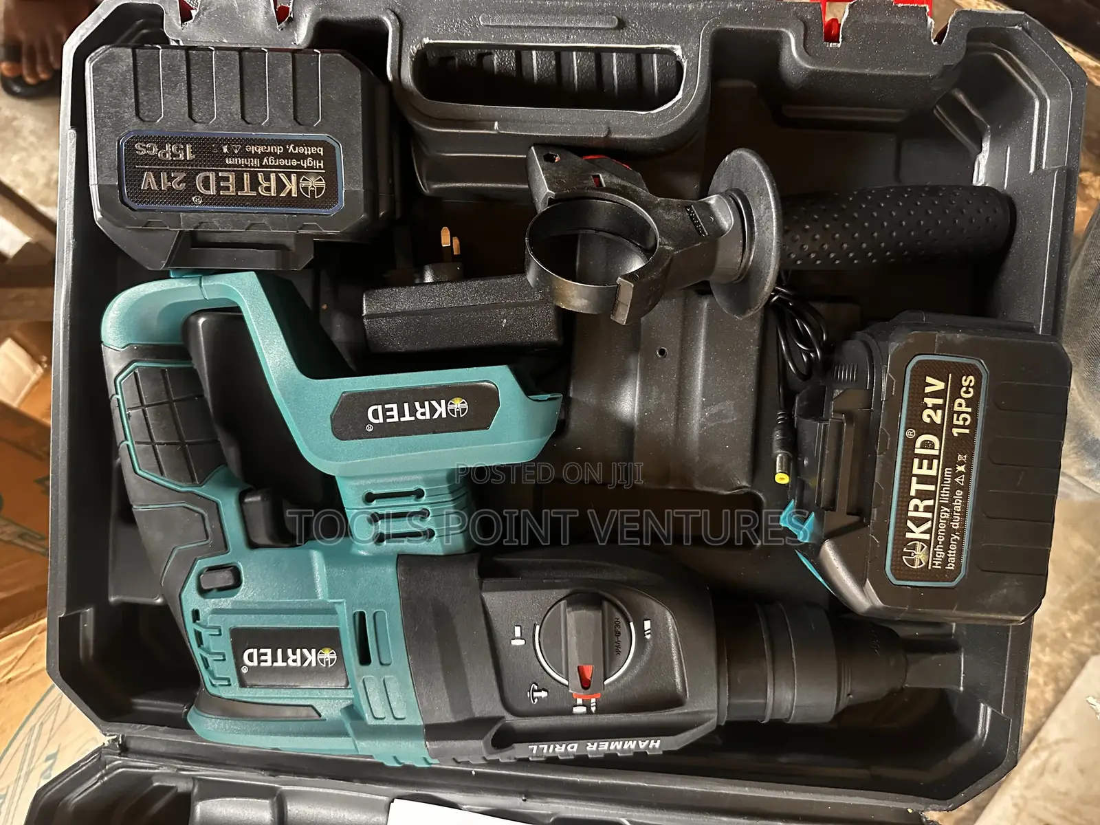 Krted 21v Cordless Rotary Hammer