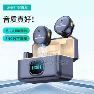 Magnetic Lavalier Microphone Recording Mic Wireless Lapel