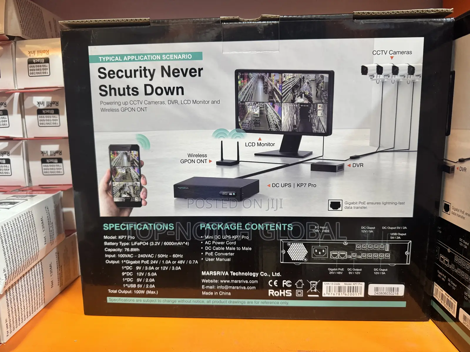 Smart Mini Dc Ups Kp7 Pro