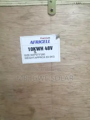 Africell 10kwh Lithium Iron Battery