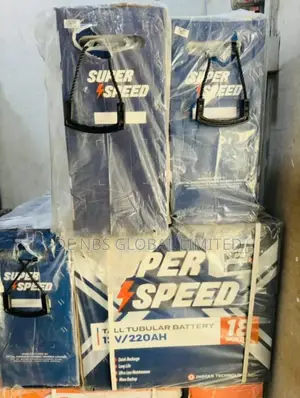 220ah 12volts Super Speed Tubular Battery